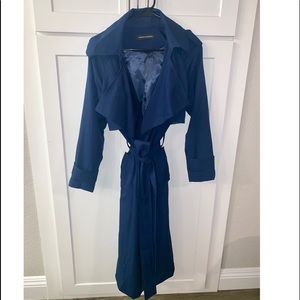 Naked Wardrobe Navy Trench Coat